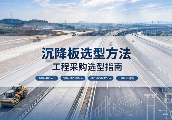 麻章沉降板选择方法