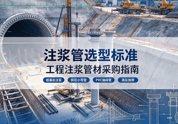 麻章注浆管选型标准